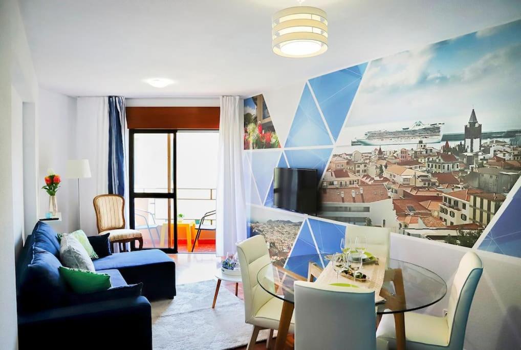 Funchal Downtown 5Min Marina + 2 Bedroom + Parking ภายนอก รูปภาพ